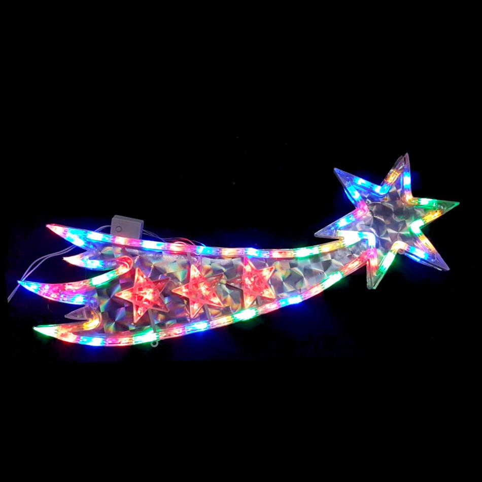 Cometa Estrela De Natal Pisca Color 69 Lamp 6190 | Realmat